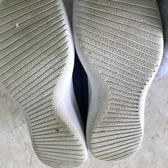 Allbirds Tree Runner Sz 9 Eco Friendly Wool Shoes Navy Blue and White - Picture 7 of 11